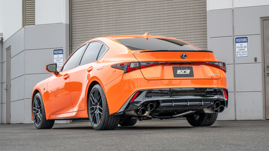 Borla IS500 F Sport / RCF Type S Axleback Exhaust Systems