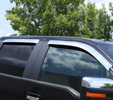 Load image into Gallery viewer, AVS 09-15 Honda Pilot Ventvisor Outside Mount Front &amp; Rear Window Deflectors 4pc - Chrome