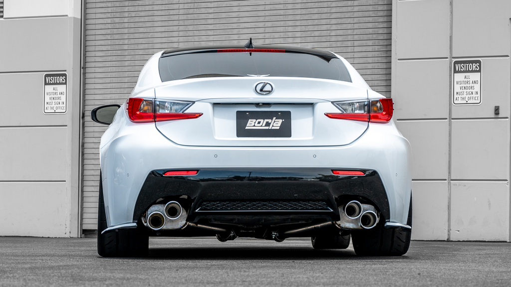 Borla IS500 F Sport / RCF Type S Axleback Exhaust Systems