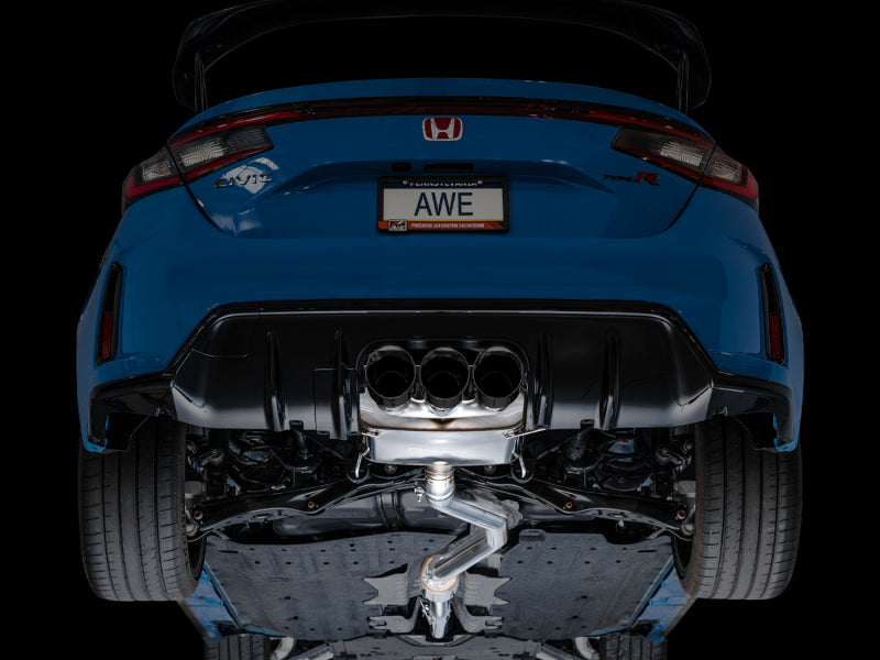 AWE Tuning 2023 Honda Civic Type R FL5 Touring Edition Exhaust w/ Triple Diamond Black Tips