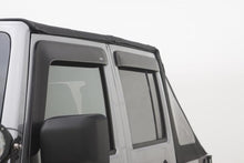 Load image into Gallery viewer, AVS 07-18 Jeep Wrangler Unlimited Ventvisor &amp; Aeroskin Deflector Combo Kit - Matte Black