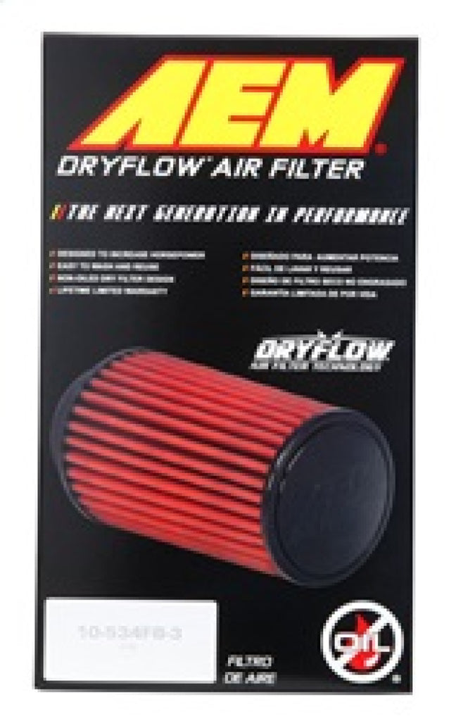 AEM 4 inch x 9 inch x 1 inch Dryflow Element Filter Replacement